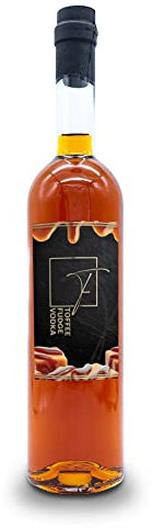 Premium Toffee Fudge Vodka, Creamy Toffee & Warming Fudge, 70 Cl, 20% ABV, Distilled in Bedfordshire, Suitable Flavoured Vodka for Vegetarians, Vegan and Kosher - Great Gift Idea