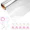 Huruc Clear Cellophane Wrap Roll 80cm x 30m Folded - Large, Durable 2.5 Mil for Gift Wrapping, Florist Packing, Basket Hampers, Crafts & Holiday Gifts