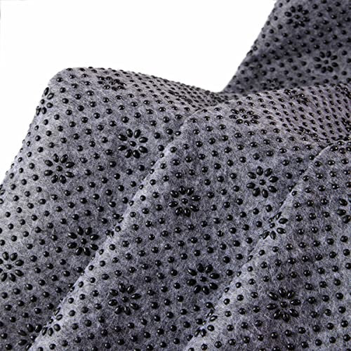 Artong 200 x 200 cm, rutschfestes Trägertuch, 2 mm dicker Trägerstoff mit Pflaumenblüten-Muster, Vinyl-Tufting-Tuch für Teppiche, Tufting-Pistole, Kissen, Stanznadel (2 m x 2 m)