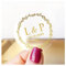 Hochzeitsaufkleber Sticker Personalisiert,Personalisiert Hochzeit Aufkleber, Mit Namen Und Datum Sticker Für Hochzeit Gastgeschenk Taufe Kommunion Geburtstag Feste (C,3CM)