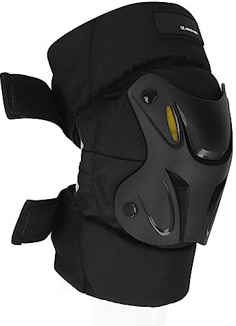 VGEBY Ginocchiere Resistenti agli Urti, Cinghie Regolabili Protezioni per Ginocchia Protettive per Assorbimento degli Urti per Moto da Ciclismo