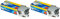 Rapid 24860100 Heftklammern 24/8+mm Super Strong, verzinkt, 5000 Stück (Packung mit 2)