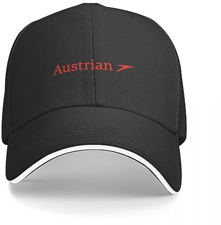 BEABAG Basecap Austrian Airlines Logo Cap Baseball Cap Golfmütze Wild Ball Mütze Herren Cap Damen