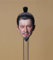 1/6 Skala Männliche Kopfskulptur, Samurai Männlicher Soldat Kopf Geschnitzt für 12inch Action Figur Körper (Ohne Hals)