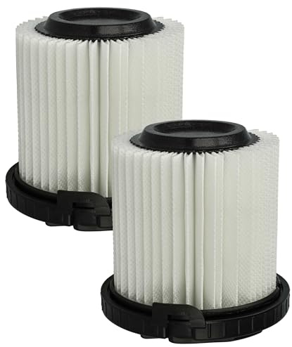 vhbw 2x Feinfilter Ersatz für Kärcher 2.863-239.0 für Staubsauger - Luftfilter Weiß