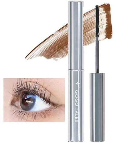 Waschbarer Metallstab 3D Skinny Lockenstab Wasserfester Mascara-Tubing für mehr Volumen und Länge, langanhaltend, wischfest, nicht verklumpend, verlängernde Fasern für den Wimpernschminke