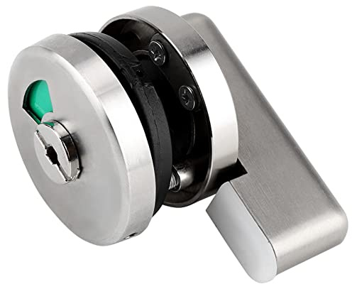 Occupied Indicator Deadbolt, Zinc Alloy Door Lock Bolt with Vacant Engaged Privacy Indicator, Indicator Door Lock for Public Toilet, Bathroom, Dressing Room