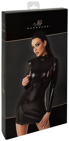 Noir Kleid, Schwarz, L