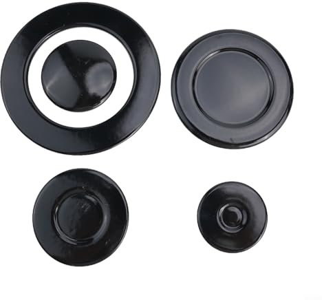 Aumenta el rendimiento de tu horno de estufa de gas con tapa de quemador de hierro (cóncavo)