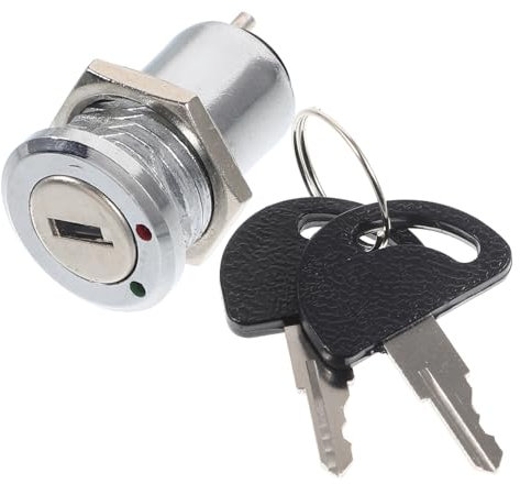 LIFKOME Serratura Per Cassetta Postale Chiave Ricambio Serratura Cassetta Attrezzi Sicurezza Armadietto Elettrica Interruttore