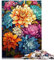 1000-teiliges Puzzle für Erwachsene, hübsche Blumen, Heimdekoration, Puzzle-Angebot als Geschenk für die ganze Familie,38x52cm, für Teenager ab 14 Jahren