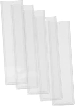 ibasenice 5 Pièces Wall Mount Display Case for Model Cars Plastic Card Organizer with Protective Cover Toy Car Storage Shelf for Collectors and Home Décor