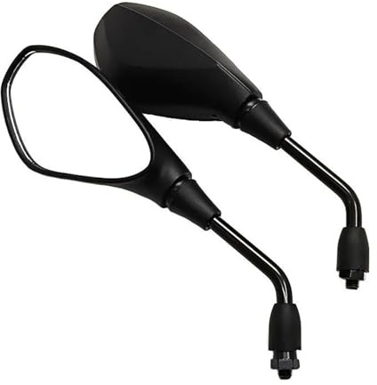 Motorrad Spiegel ABS 8/10MM Universal Motorrad Rückspiegel Für MT07 MT09 MT10 FZ1 FZ6 FZ09 FZ8 XSR 700 900 YZF R125 FJR1300 Für Tracer 900