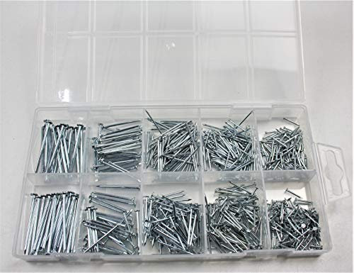 700 Mehrzweck-Nägel-Sortiment Drahtstifte 5Gr.16-40mm