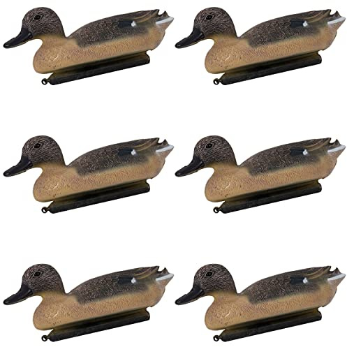 NITEHAWK 6 x Floating 14 Female Duck Decoys Hunting Shooting Fake Bird Hen