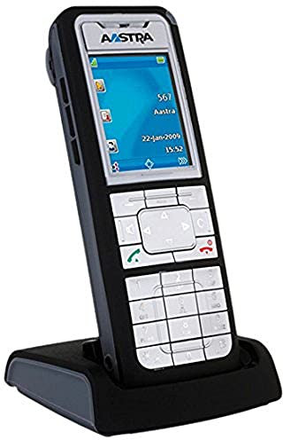 Mitel 80E00012AAA-A Komfort-DECT-Systemtelefon schnurlos 622 Set schwarz