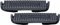 Compositi Steigbügeleinlagen Premium Steigbügel Adult/Erwachsene 12 cm, Farbe: schwarz