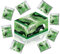 Dark Horse 40 x 120 stück Menthol Drehfilter 6mm Slimfilter Slim Zigarettenfilter Aroma versiegelt in Folie für frischen Menthol Rauchgenuss