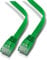 rhinocables Ethernet Flat CAT6 Cable LAN Patch Network Gigabit Thin Internet RJ45 Category 6 Broadband Router Lead Compatible with CAT5 CAT5e for Gaming, Office, Home, PC, Smart TV (2m, Green)