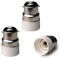Fineled Lot de 3 adaptateurs de douilles B22 à E14 - Support rallonge pour douilles d’ampoules