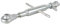 Ama Troisième point pour tracteur cat. I : longueur de surpiqûre de base 330-490 mm, compatible Goldoni et Same