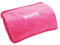 Bauer Professional 38930 Electric Hot Water Bottle / Pink / Soft Touch Fleece Cover / Hand Warmer / Rechargeable / 3 Colours