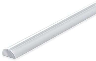 Navaris Joint étanchéité Douche - Joint de Rechange étanche 80cm pour Bas Porte de Douche en Verre - Joint Tubulaire Universel en PVC