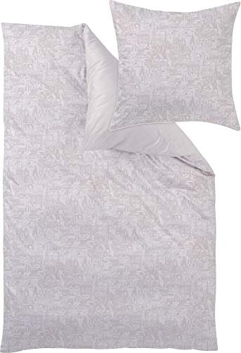 Curt Bauer Mako-Brokat Damast Bettwäsche Empire Taupe