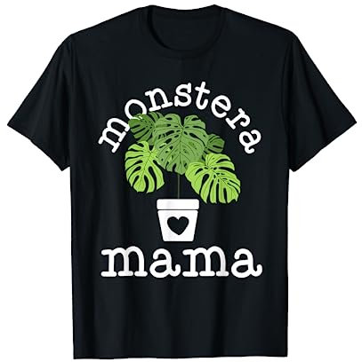 Monstera Plant Mama Shirt Plant Lovers Gift Ideas for Women T-Shirt