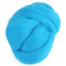 Cikonielf Filzwolle Schurwolle Kammzug Märchenwolle filzen Nadelfilzen Starter Set für Nadelfilzen Handspinnen DIY Bastelprojekte(Blau)
