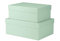 Rössler Papier 13491453650 - S.O.H.O. Boxline 2er Kartonage, rechteckig, Mint