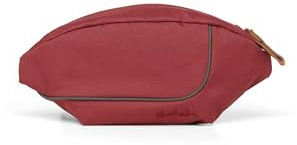 satch Cross Easy Bauchtasche Hip Bag für Teenager mit Reißverschlussfach Pure Red - Rot