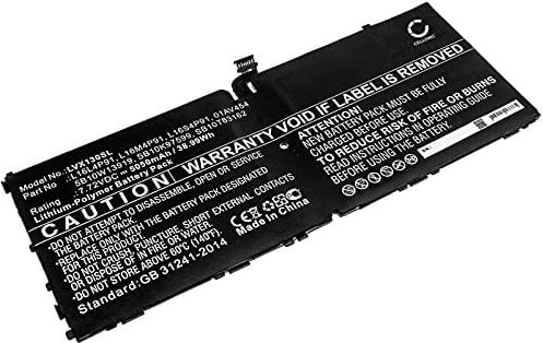 CELLONIC, Battery for Tablet compatible with Lenovo Thinkpad X1 Tablet (3rd Gen), 01AV454 (7.72V, 5050mAh)