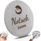 NOTSEK Puck Screen 51mm, Espresso Sieb für Siebträger, mit Acryl Aufbewahrungsbox, 1.7mm Dicke 150μm, Edelstahl 316L, Wiederverwendbar Puckfilter, Kaffee Siebträger Unteres Duschsieb