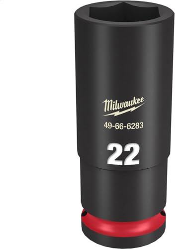 Milwaukee Socket 6 Point DEEP 1/2INX22MM 49-66-6283