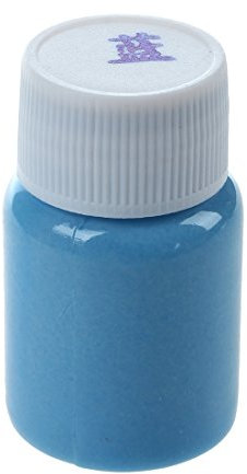 FASE Pintura Acrílica Luminiscente que Brilla en la Oscuridad, 20 g, Pigmento para Decoración de Fiestas, Color Azul