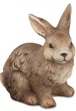 formano Geschenke und Dekoration zu Ostern- 1 Stück lustiger Hase 17cm Klassik-braun Osterhase