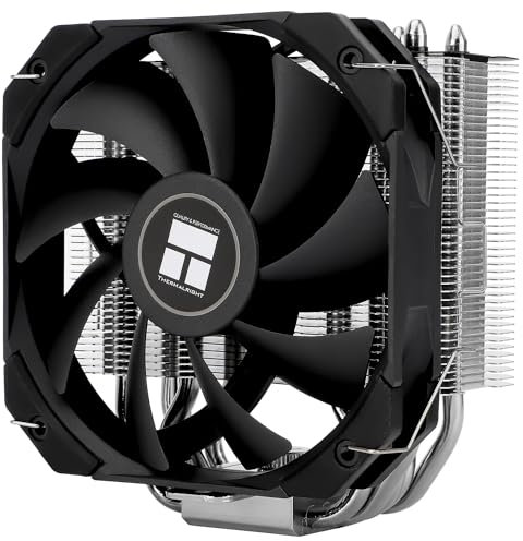 Thermalright Assassin King 120 MINI V2 CPU-Luftkühler mit 5×6mm HeatPipes, 120mm TL-D12B PWM-Lüfter CPU-Kühler, AGHP 4th Technologie, für AMD:AM4 AM5/Intel 1700/1150/1151/1200,LGA17XX PC-Kühler
