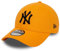 New Era MLB Kappe New York Yankees gebogener Schirm verstellbar Schnalle Cap NY gelb schwarz - One-Size