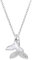 Kette 925 Sterling Silber mit Meerjungfrau Anhänger für Frauen Damen, Mermaid Halskette Zirkonia Freundschaft Glück Schmuck für Kinder Jugendliche Mädchen Taufe Konfirmation Erstkommunions Geschenk