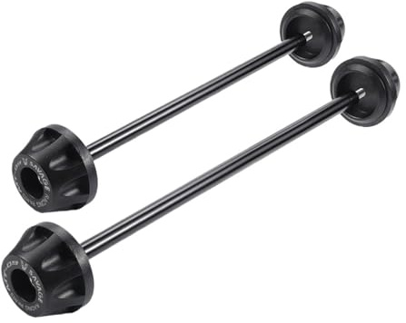 AZQUZVZI Slider Crash Forcella Assale Anteriore Posteriore Compatibile con MT-09 SP MT09 Tracer 900/9/GT FZ-09 FJ-09 Cuscinetti Protettori for Mozzo Ruota Moto