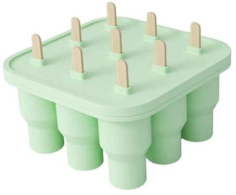 Homemade Popsicle Molds - Silicone Handmade Ice Popsicles Stick Mold,Easy Release Home Popsicles Molds with Lids, Tumbler Ice Tray for Cocktails, Whiskey, Drinks, Coffee