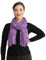 creazioni unique Sciarpa Donna in Bamboo Primavera Estate MADE IN ITALY - Foulard Sciarpa Donna Leggera e Traspirante (Fantasia Lilla)