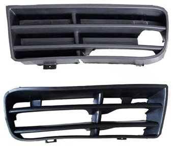 Compatibile con VW GOLF MK4 Golf 4 Telaio fendinebbia Copertura fendinebbia, Griglia centrale inferiore paraurti anteriore Copertura fendinebbia inferiore(Right passenger seat)