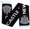 Hy-Pro International Ltd Offizieller Newcastle United Schal mit schwarzem Wappen-Design, 180 cm, schwarz, weiß, L