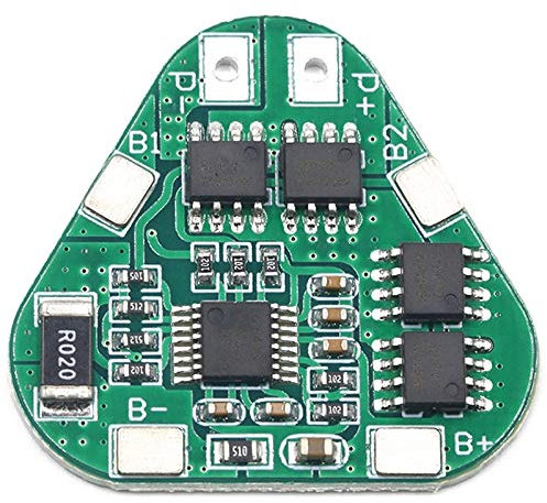 Qusedwey 3S 12V 18650 Lithium Battery Protection Board 11.1V 12.6V Overcharge Over-Discharge Protect 8A 3 Cell Pack Li-Ion