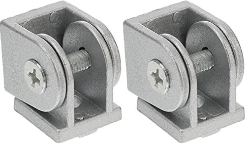 SOLUSTRE 2sets Pivot Connector für Aluminium Profil Legierung Einfach Zu Bedienen 2 Stücke * 2