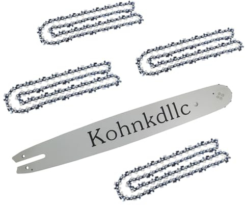 Kohnkdllc 10 Chainsaw Guide Rail and 4pcs 10 050 40 Drive Links Chainsaw Chainsaw Chainsaw Chains for Lynxx 63286 for RYOBI RYPRN33 RYPRN33VN RYPRN33VNM RM1015P RM1025SP