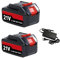HTHOME 21 V 15000 mAh wiederaufladbarer Lithium-Ionen-Akku mit großer Kapazität/Kompatibel mit Makita Akku-Elektroschrauber, Bohrschrauber, Elektrowerkzeug(2 Battery 1 Charger)