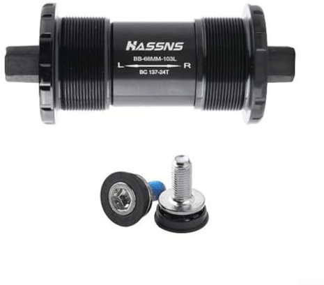 73 mm Vierkant-Loch-Achse für Mountainbikes mit wasserdichtem 5-Wege-Dichtungslager für reibungslose Leistung (120 mm)